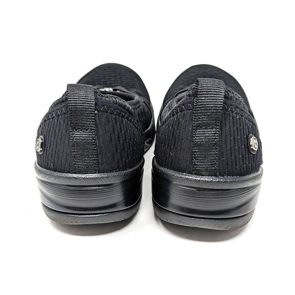Bzees Shoes Womens 7 Niche Black Flats Slip On Comfort Sneakers - Picture 6 of 8
